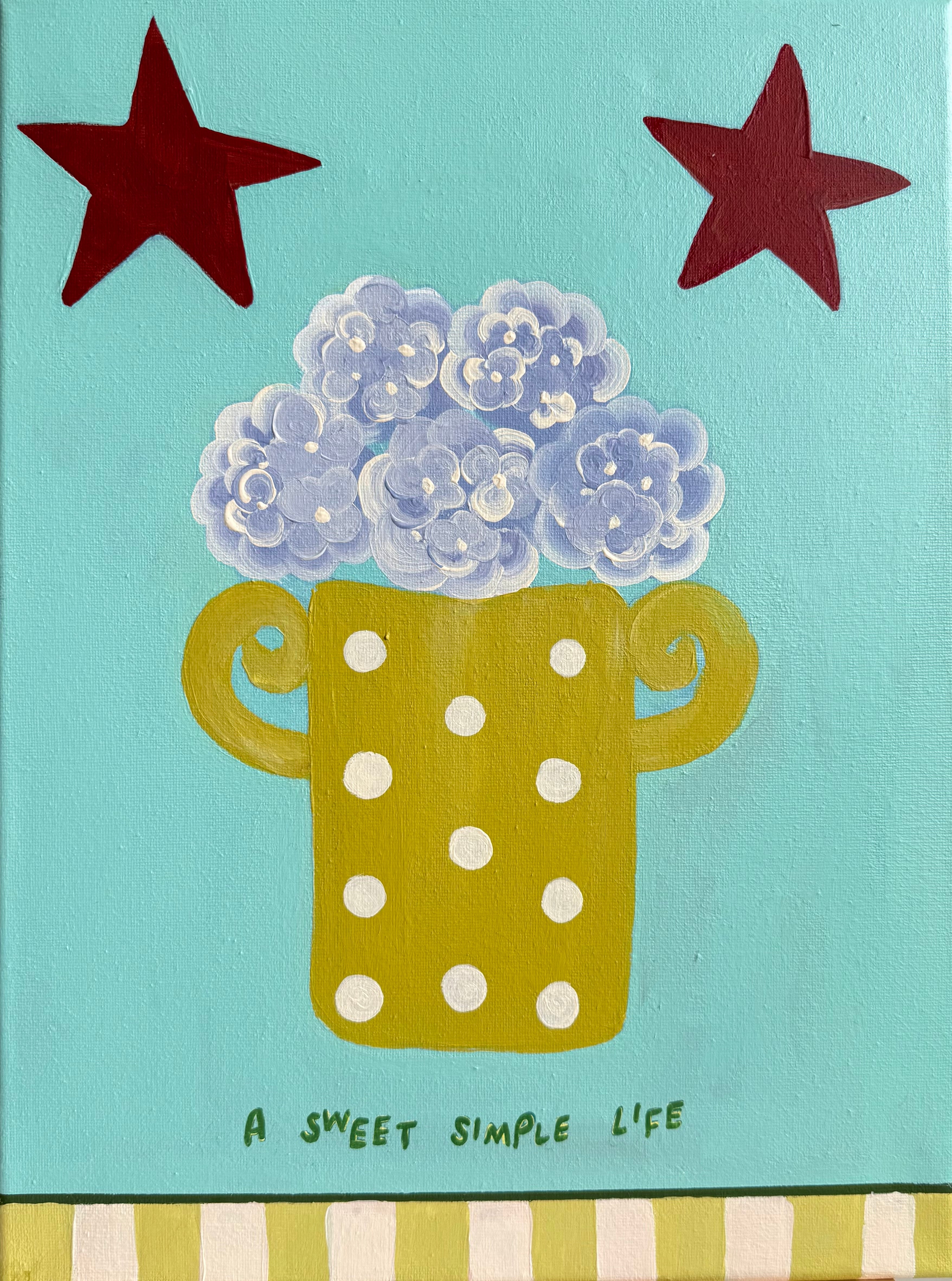 A Sweet Simple Life – full painting view