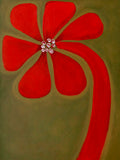 Scarlet Bloom – Original Painting