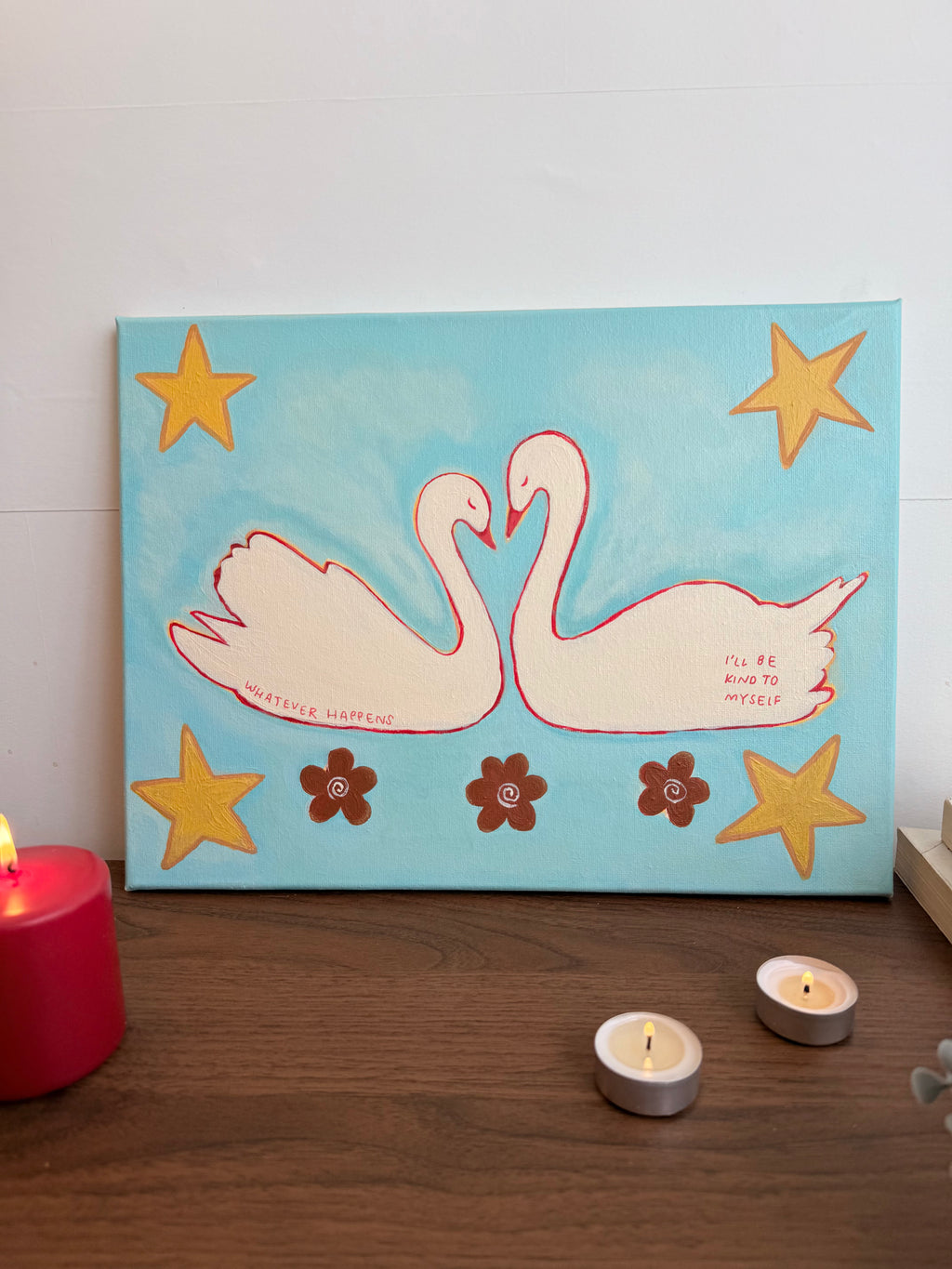 Whatever Happens, I'll Be Kind to Myself – Original Painting