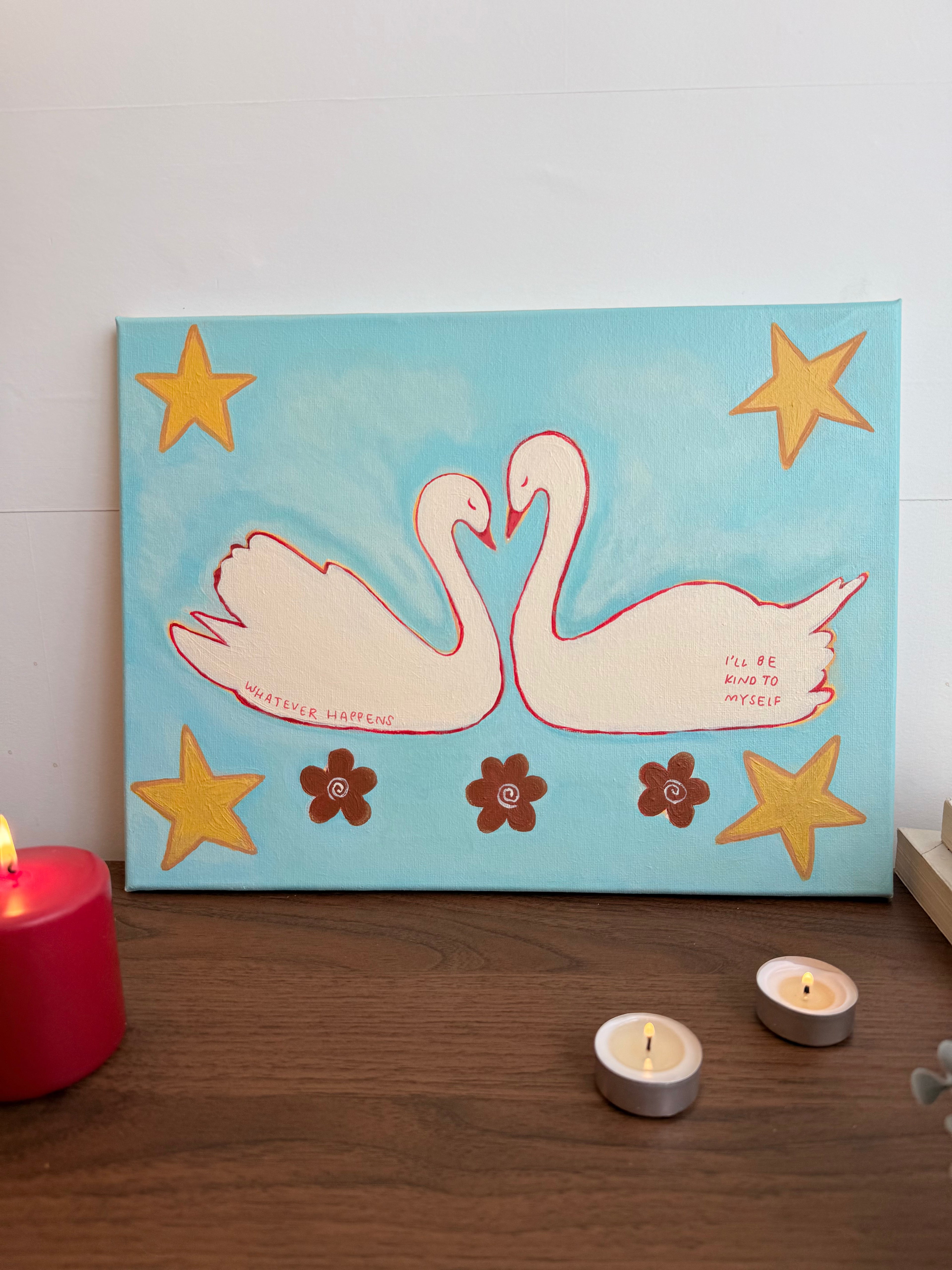 Whatever Happens, I'll Be Kind to Myself – Original Painting