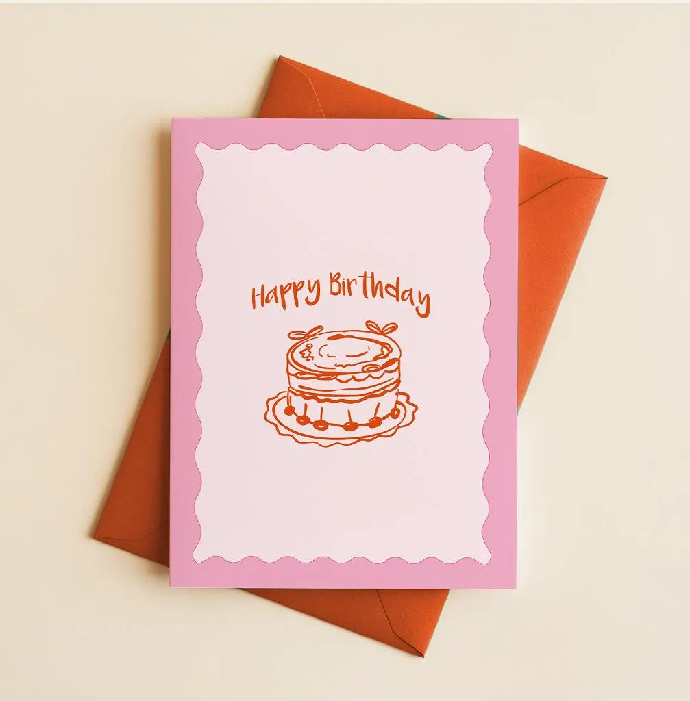 Vibrant Birthday Card Set: Colourful A6 Greeting Cards