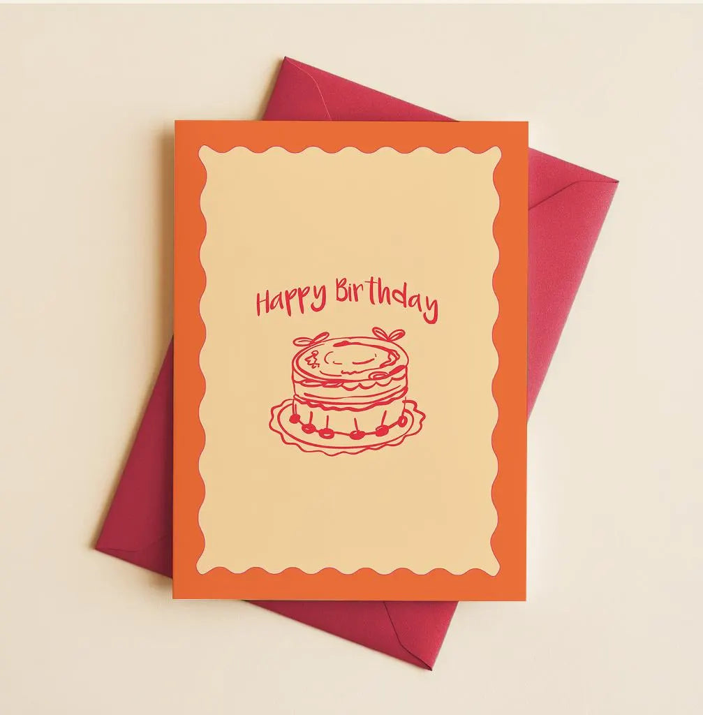 Vibrant Birthday Card Set: Colourful A6 Greeting Cards