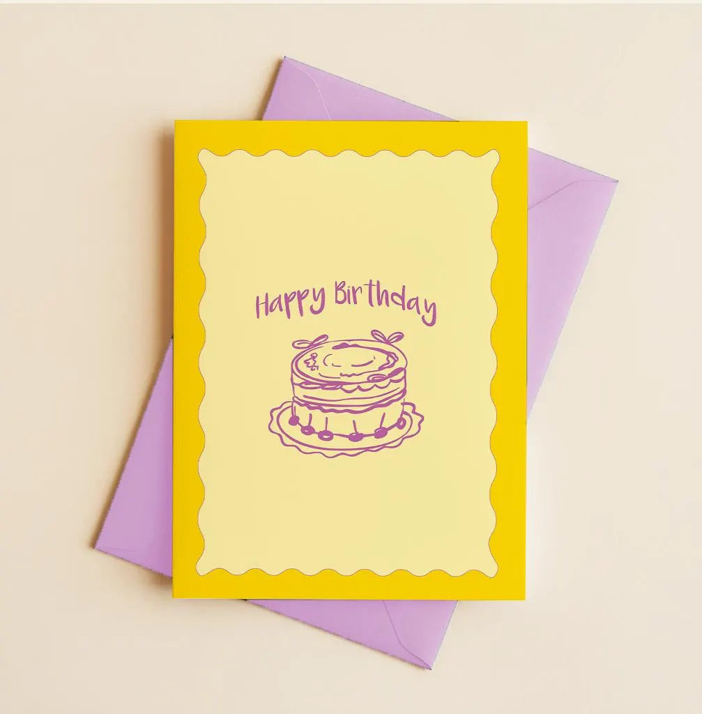 Vibrant Birthday Card Set: Colourful A6 Greeting Cards