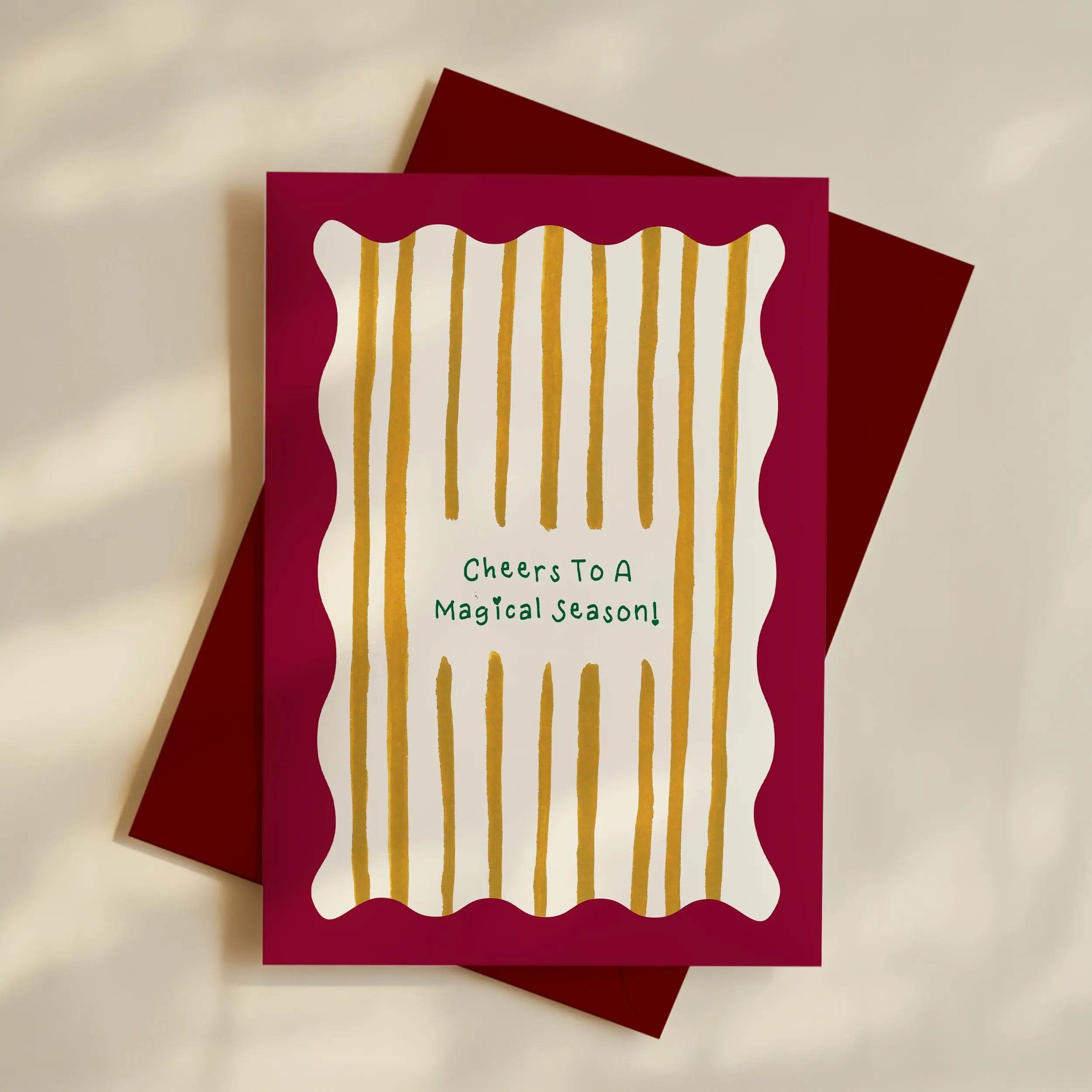 Hand-Drawn Christmas Card – Festive Holiday Greetings