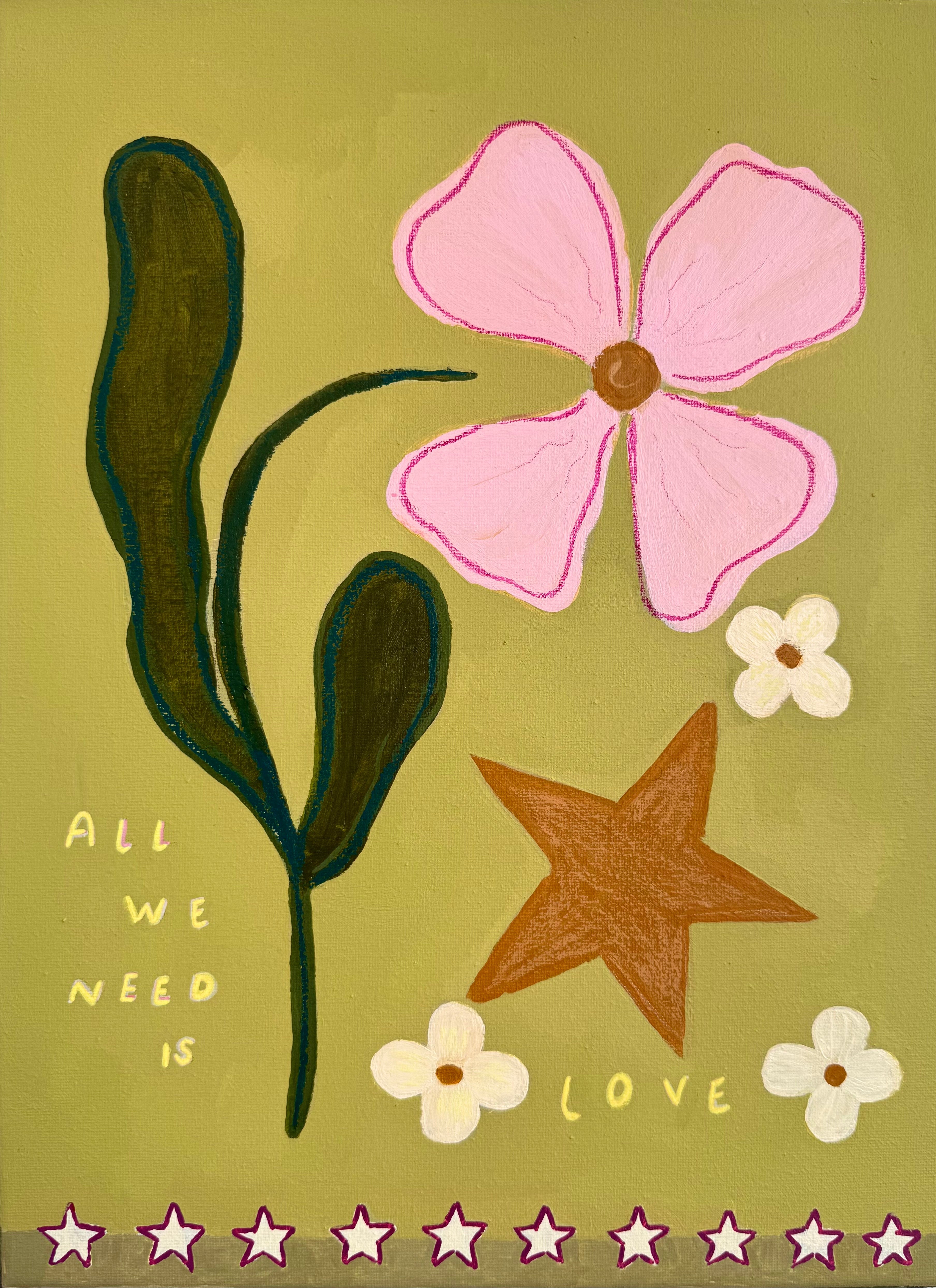 All We Need Is Love - full painting view